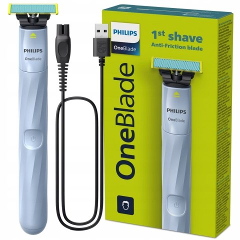Golarka Philips Oneblade Qp1324/20 Skóra Wrażliwa Usb Do Użytku Mokro-Sucho