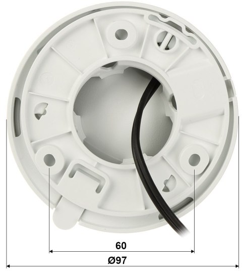 Kamera Dahua Hac-Hdw1200trq 1080P 2Mp 2.8Mm Dome Ahd/Hd-Cvi/Hd-Tvi Ir25m