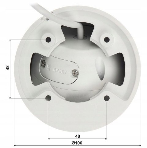 Kamera Ip Dahua 5Mp Wizsense Poe 2.8Mm Obiektyw, 50M Ir, 97° Kąt, Micro Sd