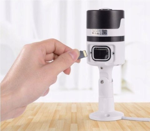 Kamera Ip Wifi Full Hd 1080P 180° Panoramiczna Z Wykryciem Ruchu, Ip66