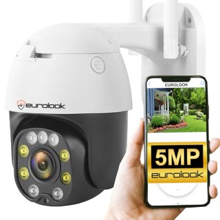 Kamera Ip Wifi Zewnetrczna 5Mp Obrotowa 2K Uhd Ip66 Human Detection Microsd