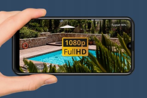 Kamera Obrotowa Zewnetrzna 1080P Ip Wifi Ip66 Tuyasmart Detekcja Ruchu Ir