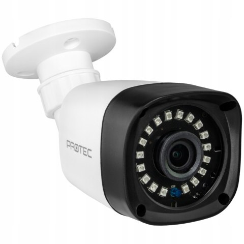 Kamera Tubowa 8Mpx Ahd 3840X2160 Ir20m 85° Ip66 Do Monitoringu Zewnętrznego