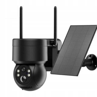 Kamera Wifi Ptz 3Mp Ip65 Bezprzewodowa Z Panelem Słonecznym Tuya Smart Life