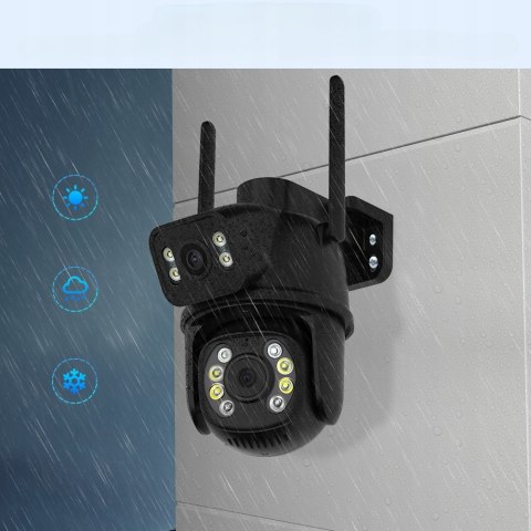 Kamera Zewnętrzna Obrotowa 8Mp Wifi, 4X Zoom, Ip66, Ultra Hd