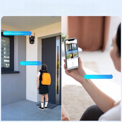 Kamera Zewnętrzna Obrotowa 8Mp Wifi, 4X Zoom, Ip66, Ultra Hd
