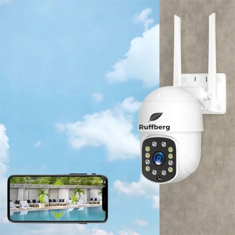 Kamera Zewnętrzna Obrotowa Sim 3G/4G Bez Wifi 350°/110° Detekcja Ruchu
