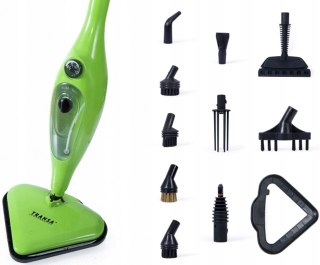 Mop Parowy 2000W Aquasteam - 12 Końcówek, 4 Nakładki, 4,2 Bar Ciśnienia