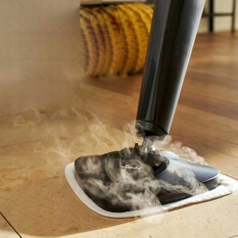 Mop Parowy Vileda Steam Plus 3 Wkłady + Nakładka Do Dywanów 99,9% Czystość
