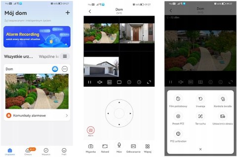 Obrotowa Kamera Zewnętrzna Wifi Full Hd 360° Z Alarmem Podgląd Na Telefon