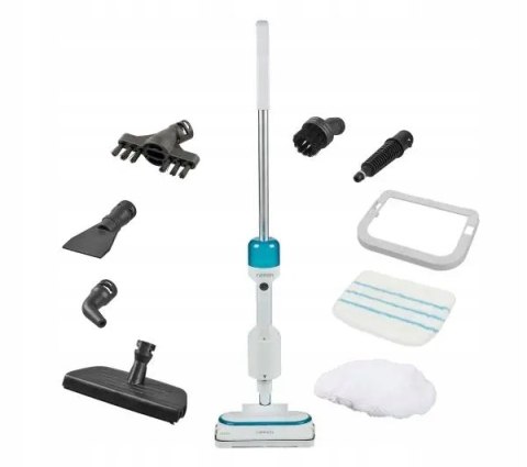 Parowy Mop Raven Epr002 Moc: 1600W Wskaźnik Temperatury Konstrukcja Stojąca