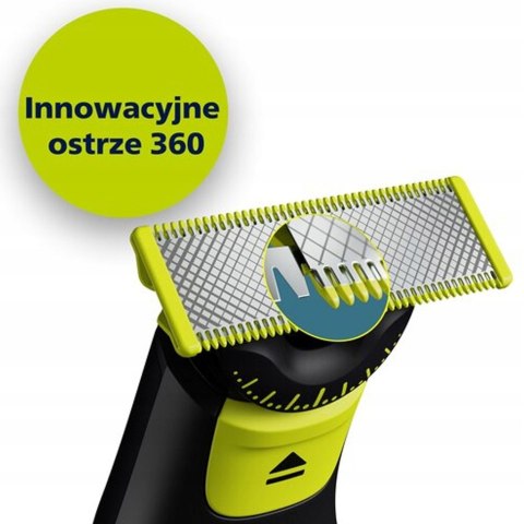 Philips Oneblade Pro 360 - Wielofunkcyjna Golarka Wodoodporna 120Min