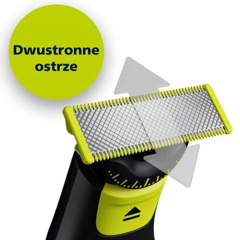 Philips Oneblade Pro 360 - Wielofunkcyjna Golarka Wodoodporna 120Min