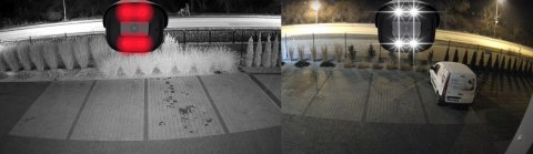 Zewnętrzna Czarna Kamera Analogowa 5Mp Dual Light 110° Ultra Hd Bnc Ip66