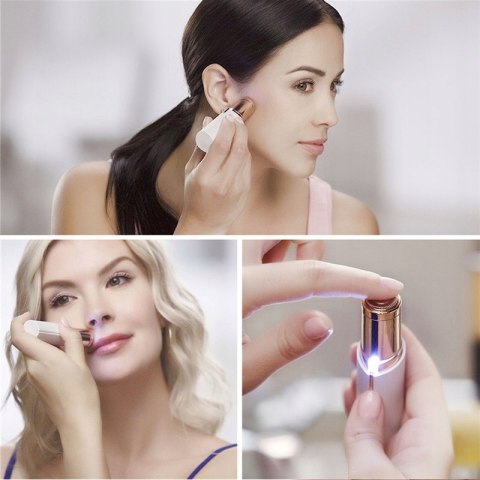 Depilator Do Twarzy Szmiinka Trymer Mini Led Precyzyjny I Nowy Bezboleśny
