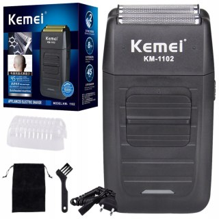 Golarka Foliowa Kemei Bezprzewodowa Męska Broda 14000Rpm Trymer Usb Lcd
