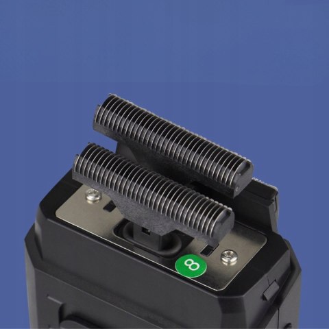 Golarka Foliowa Kemei Bezprzewodowa Męska Broda 14000Rpm Trymer Usb Lcd