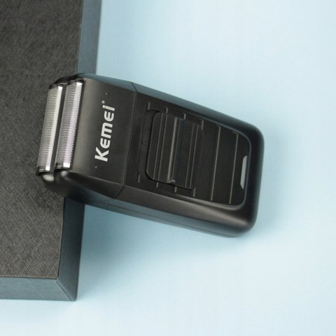Golarka Foliowa Kemei Bezprzewodowa Męska Broda 14000Rpm Trymer Usb Lcd