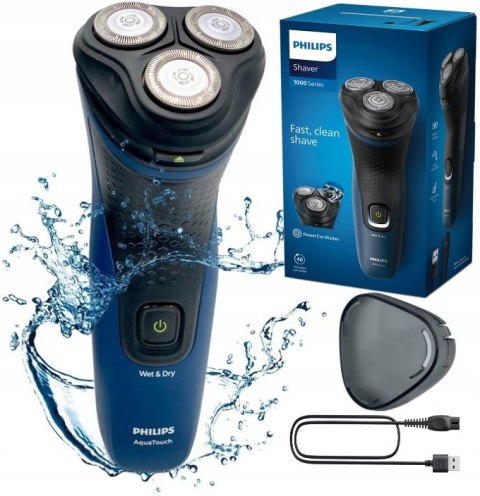 Golarka Philips Aqua Touch Ipx7 27 Ostrzy Powercut 3D Flex Ochrona Skóry
