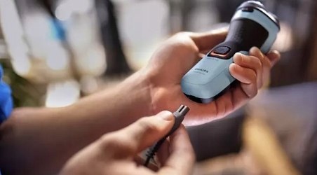 Golarka Philips Bezprzewodowa Wodoodporna Z Głowicą 4D Flex I Trymerem