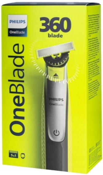 Golarka Philips Oneblade 360 Trymer 5W1 Do Zarostu I Golenia Wodoodporna