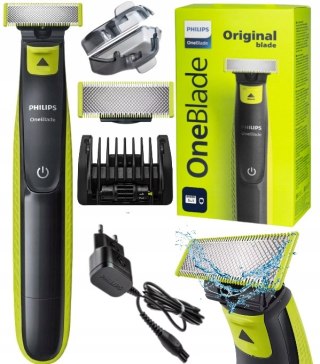 Golarka Philips Oneblade 5W1 Wodoodporna: Golenie, Przycienie, Trymer 1-5Mm
