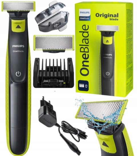 Golarka Philips Oneblade 5W1 Wodoodporna: Golenie, Przycienie, Trymer 1-5Mm