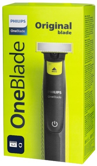 Golarka Philips Oneblade 5W1 Wodoodporna: Golenie, Przycienie, Trymer 1-5Mm