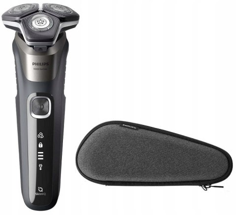 Golarka Philips S5887/30 Series 5000 Skiniq Wet&Dry Z Trymerem 360° 60Min