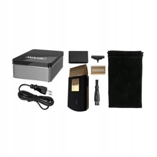 Golarka Wyhl Travel Shaver Gold Bezprzewodowa Podróżna 45 Min + Akcesoria