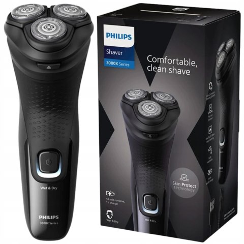 Maszynka Philips Nowa Series 3000X X3021/00 27 Ostrzy Skinprotect 40 Min
