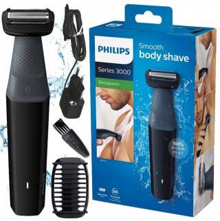 Philips Golarka Wodoodporna Do Ciała I Brody 50Min Bezprzewodowa Z Nasadka