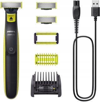 Philips Oneblade 3-Ostrzowa Elektryczna Golarzka I Trymer Do Twarzy I Ciała