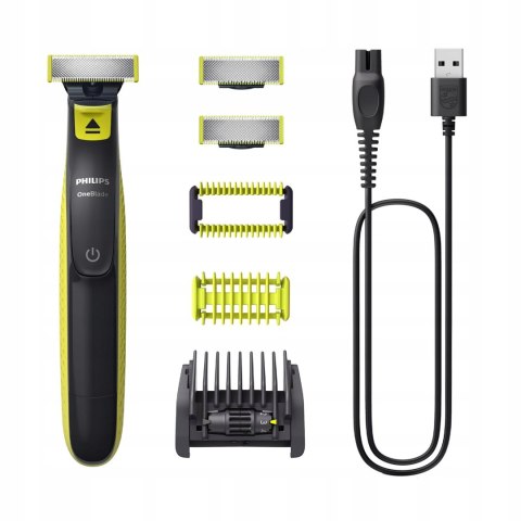 Philips Oneblade 3-Ostrzowa Elektryczna Golarzka I Trymer Do Twarzy I Ciała