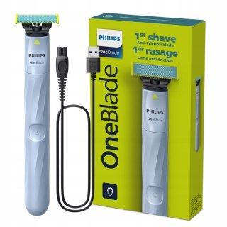 Philips Oneblade First Shave - Maszynka Trymer Wodoodporna Na Sucho I Mokro