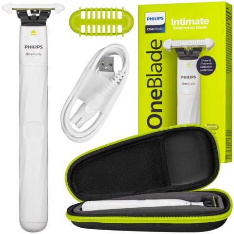 Philips Oneblade Intimate Golarka Do Ciała Wodoodporna Nasadka 3Mm Etui