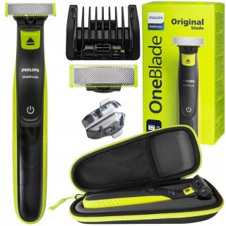 Philips Oneblade Qp2721/20 Trymer Do Zarostu 5W1 Z Etui Na Mokro I Sucho