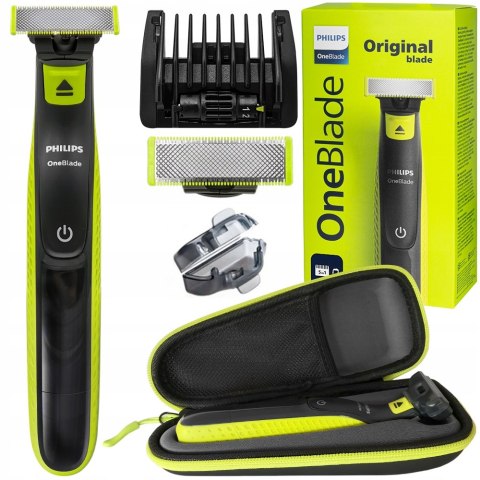 Philips Oneblade Qp2721/20 Trymer Do Zarostu 5W1 Z Etui Na Mokro I Sucho