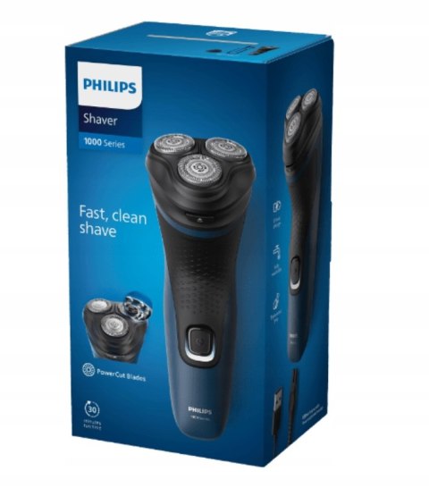 Philips S1134/00 Golarka 27-Ostrza, Wodoodporna, Otwierana Głowica, Usb