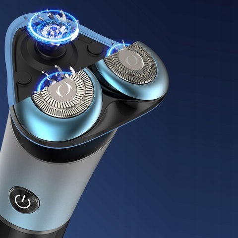 Golarka Elektryczna Męska Akum. 3D Pływająca, Pro Ipx6, Na Mokro I Sucho