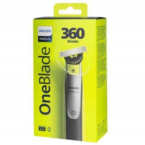 Golarka Philips Oneblade 360 5W1 Do Zarostu - Przycina, Modeluje I Goli