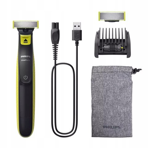 Golarka Philips Oneblade Qp2724/30 5W1 - Przycinanie Na Mokro I Sucho Usb