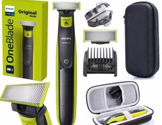 Golarka Trymer Philips One Blade 5W1 Wodoodporna Na Mokro I Sucho + Etui