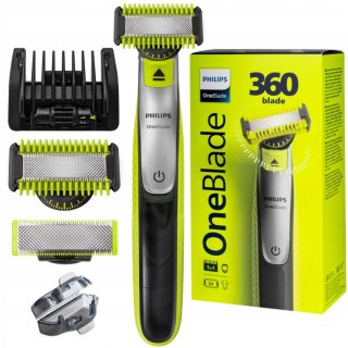 Golarka Trymer Philips Oneblade 360 Qp2834/20 Wodoodporna Na Twarz I Ciało