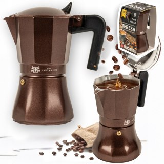 Kawiarka Aluminiowa Karl Hausmann 450Ml Na 9 Filiżanek Espresso Do Kuchenki