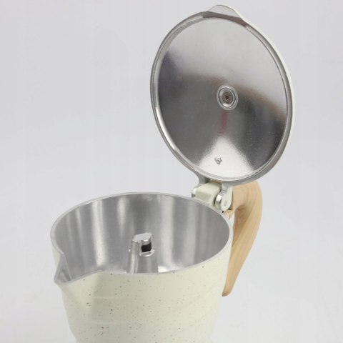 Kawiarka Aluminiowa Moka 3 Filiżanki Włoska Tradycyjna Do Domowego Espresso