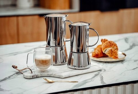Kawiarka Espresso 620Ml Adler Ad4417: Indukcja, Gaz, Ceramika, Halogen