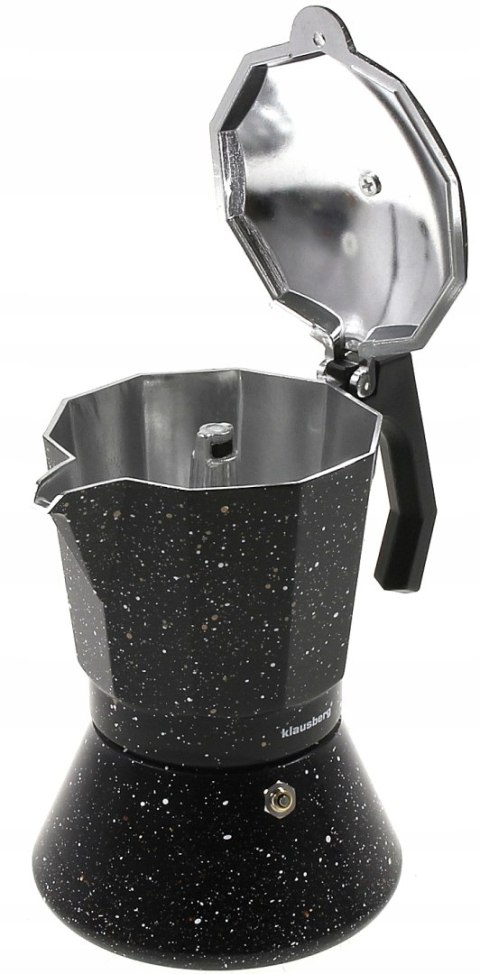 Klausberg 9-Filiżankowy Zaparzacz Do Kawy Espresso 450Ml Indukcja/Gaz