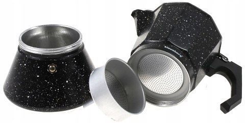 Klausberg 9-Filiżankowy Zaparzacz Do Kawy Espresso 450Ml Indukcja/Gaz
