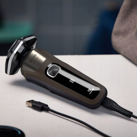 Maszynka Golarka Philips 5000 Wet & Dry, Skiniq, 360° Głowice I Trymer